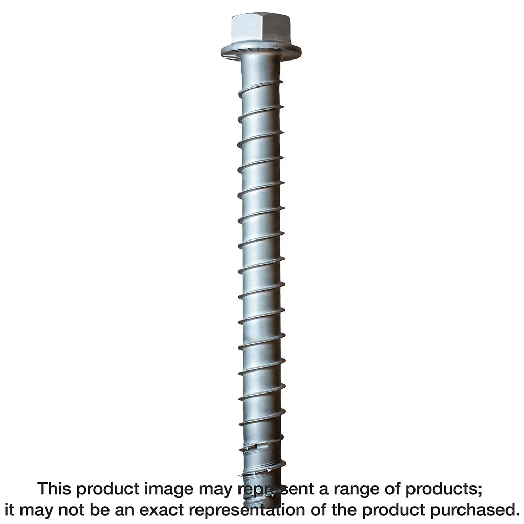 Titen Hd® 3/8 In. X 6 In. Type 316 Stainless Steel Heavy-Duty Screw Anchor (50-Qty)-THD37600H6SS-SP7321-7822