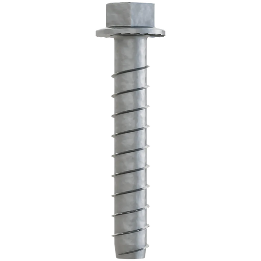 Titen Hd® 3/4 In. X 5 In. Mechanically Galvanized Heavy-Duty Screw Anchor (5-Qty) (Pack Of 20)-THD75500HMG-SP8247-8792