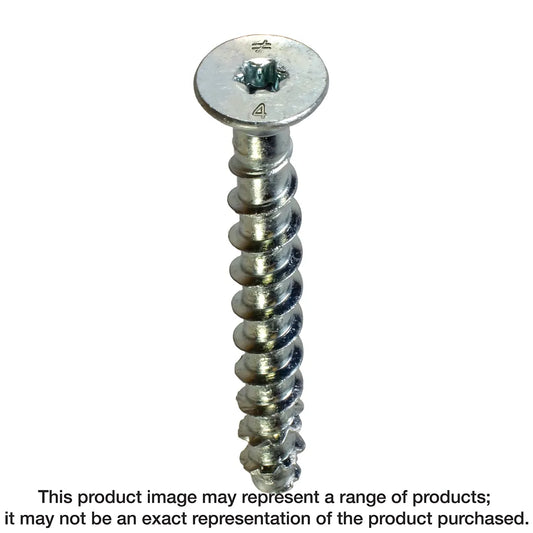 Titen Hd® 1/4 In. X 3-1/2 In. Zinc-Plated Countersunk Head Heavy-Duty Screw Anchor (50-Qty) (Pack Of 5)-THDB25312CS-SP4661-5015