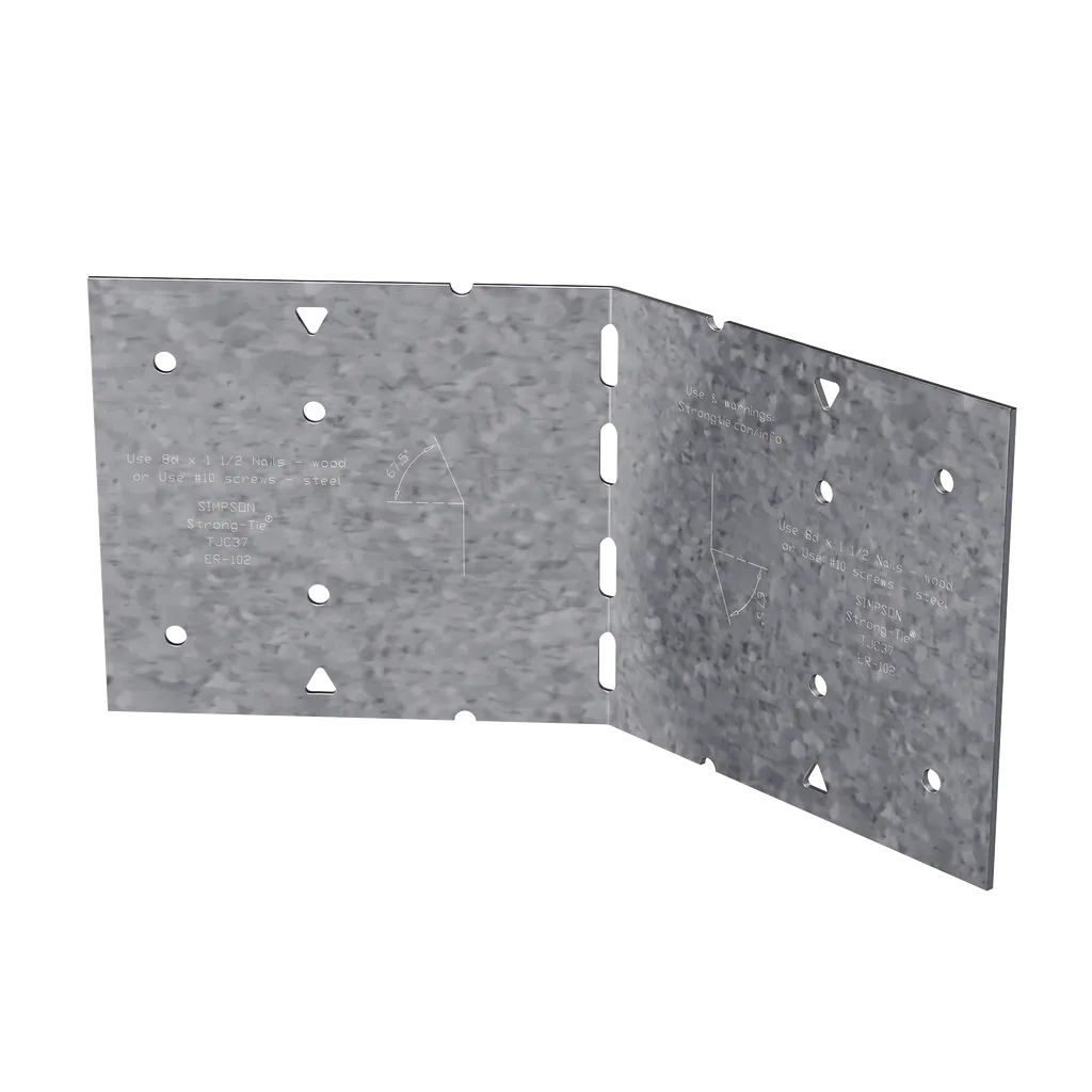 Tjc 3-1/8 In X 7 In. Galvanized Jack Truss Connector-TJC37-SP1499-1683