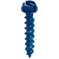 Titen Turbo - 3/16 In. X 1-1/4 In. Hex-Head Concrete And Masonry Screw, Blue (75-Qty) (Pack Of 5)-TNT18114HC75-SP2439-2670