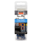 Titen Turbo - 3/16 In. X 1-1/4 In. 6-Lobe Flat-Head Concrete And Masonry Screw, Blue (8-Qty) (Pack Of 5) (Pack Of )-TNT18114TFC8-SP1846-2045