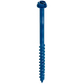 Titen Turbo - 3/16 In. X 3-1/4 In. Hex-Head Concrete And Masonry Screw, Blue (100-Qty) (Pack Of 4)-TNT18314H-SP1215-1377
