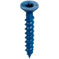 Titen Turbo - 1/4 In. X 1-3/4 In. 6-Lobe Flat-Head Concrete And Masonry Screw, Blue (75-Qty) (Pack Of 4)-TNT25134TFC75-SP4806-5167