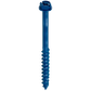 Titen Turbo - 1/4 In. X 3-1/4 In. Hex-Head Concrete And Masonry Screw, Blue (100-Qty) (Pack Of 4)-TNT25314H-SP8515-9073