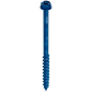 Titen Turbo - 1/4 In. X 3-3/4 In. Hex-Head Concrete And Masonry Screw, Blue (75-Qty) (Pack Of 4)-TNT25334HC75-SP5338-5726