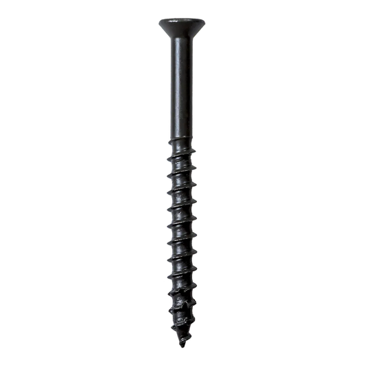 Titen Turbo - 1/4 In. X 2-3/4 In. 6-Lobe Trim-Head Concrete And Masonry Screw, Bronze (100-Qty)-TNTB25234TTR-SP5106-5481