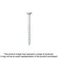 Titen Turbo - 1/4 In. X 3-1/4 In. 6-Lobe Flat-Head Concrete And Masonry Screw, White (75-Qty)-TNTW25314TFC75-SP7950-8477