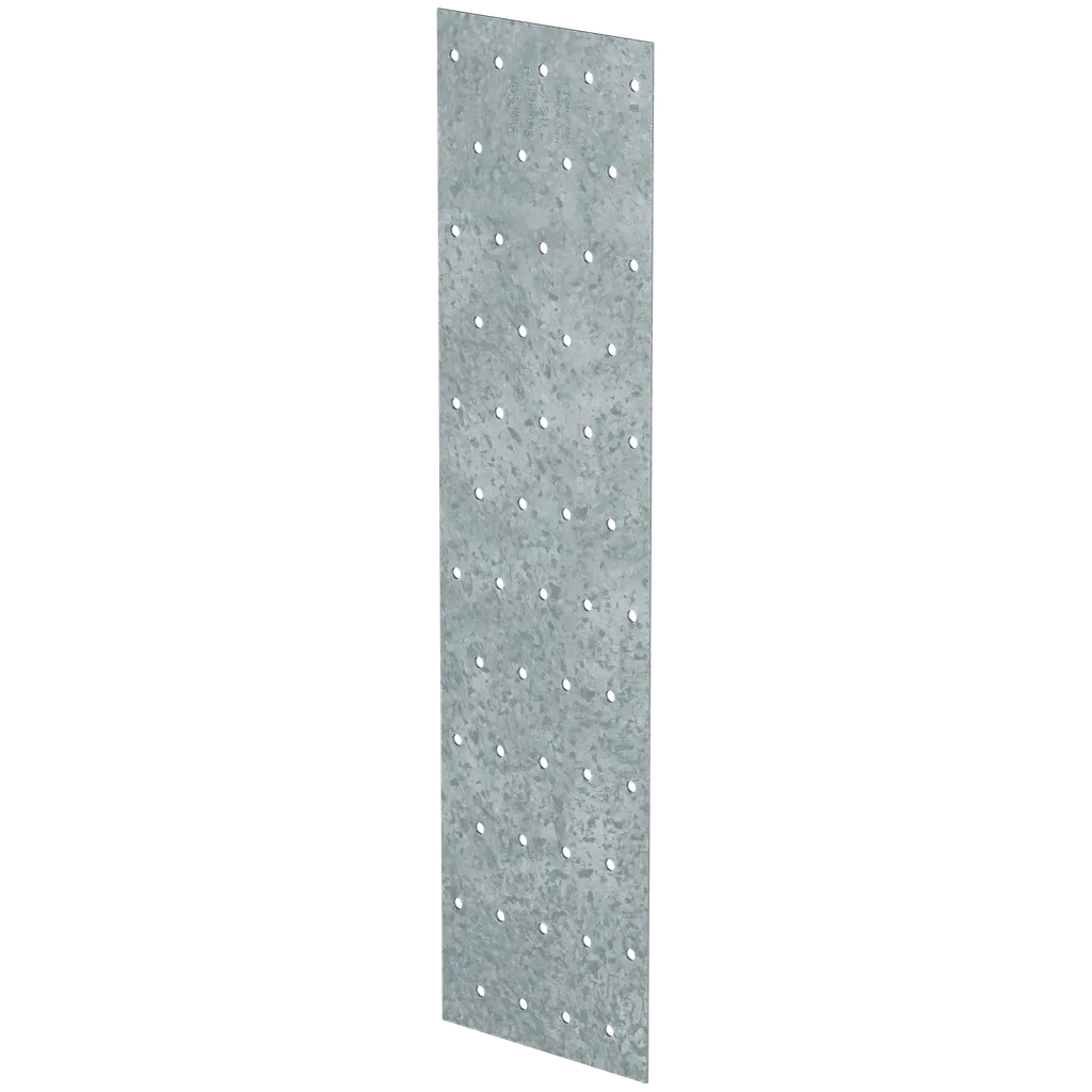 Tp 3-1/8 In. X 12 In. 20-Gauge Galvanized Tie Plate-TP312-SP8673-9238