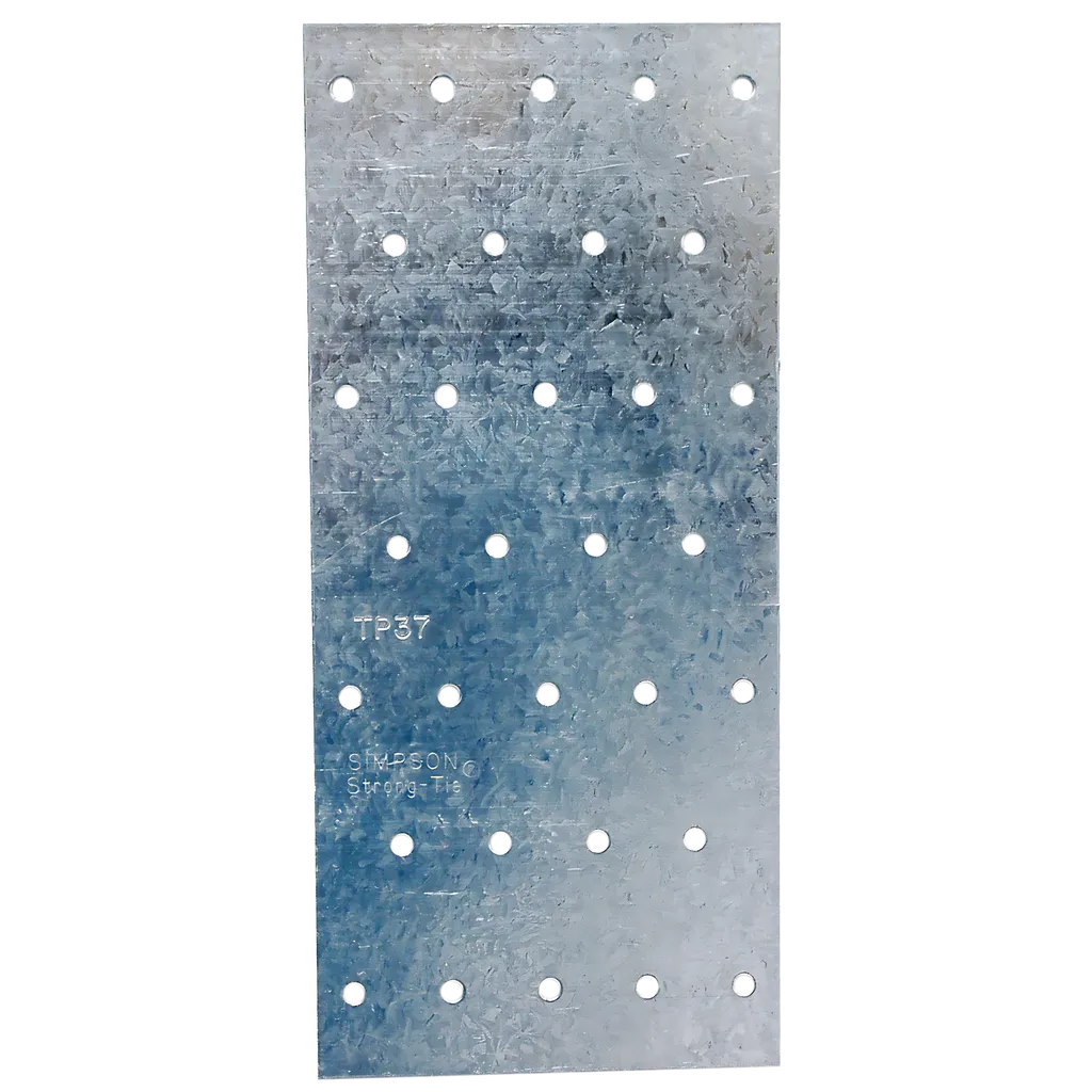 Tp 3-1/8 In. X 7 In. 20-Gauge Galvanized Tie Plate-TP37-SP6881-7364