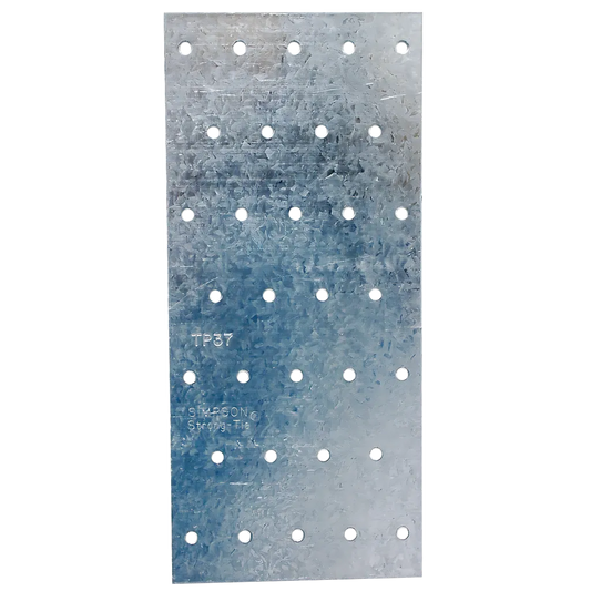 Tp 3-1/8 In. X 7 In. 20-Gauge Galvanized Tie Plate (Pack Of 100)-TP37-SP6989-7476