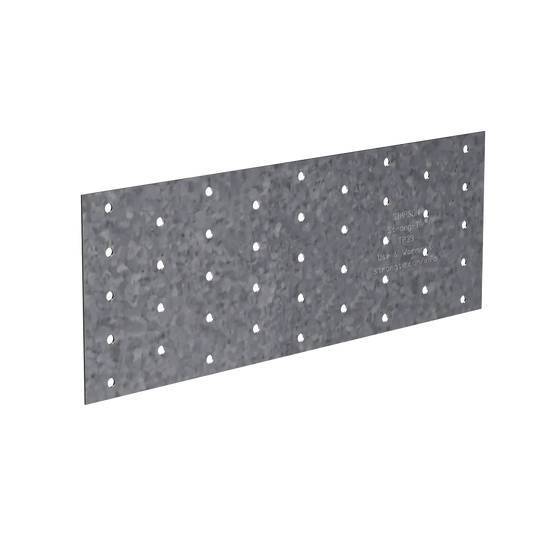 Tp 3-1/2 In. X 9 In. 20-Gauge Galvanized Tie Plate-TP39-SP6970-7457