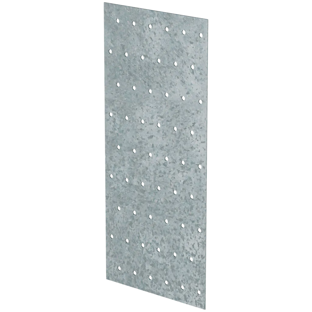 Tp 4-1/8 In. X 9 In. 20-Gauge Galvanized Tie Plate (Pack Of 100)-TP49-SP6242-6680