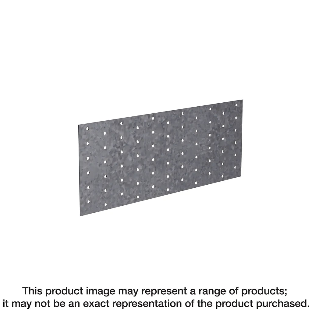 Tp 4-1/8 In. X 9 In. 20-Gauge Galvanized Tie Plate (Pack Of 100)-TP49-SP6242-6681
