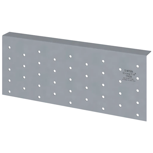 Tpa 3-1/2 In. X 9 In. 20-Gauge Galvanized Tie Plate (Pack Of 100)-TPA39-SP1217-1379