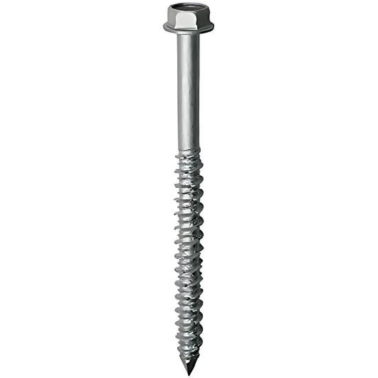 Titen® 1/4 In. X 2-1/4 In. Hex-Head Stainless-Steel Concrete And Masonry Screw (100-Qty) (Pack Of 500)-TTN25214HSS-SP2507-2747
