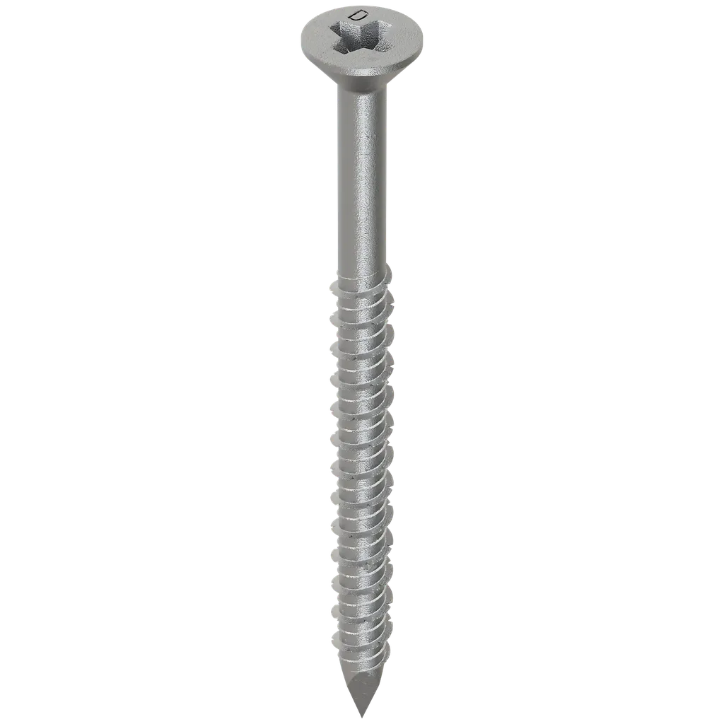Titen® 1/4 In. X 3-1/4 In. Phillips Flat-Head Stainless-Steel Concrete And Masonry Screw (100-Qty)-TTN25314PFSS-SP4107-4430