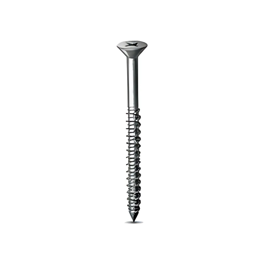 Titen® 1/4 In. X 3-3/4 In. Phillips Flat-Head Stainless-Steel Concrete And Masonry Screw (100-Qty)-TTN25334PFSS-SP4623-4976