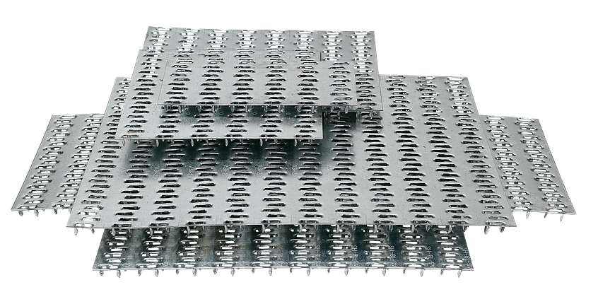 AS-20 7 in. x 6 in. 20-Gauge Galvanized, G90 Truss Plate (107-Qty)
