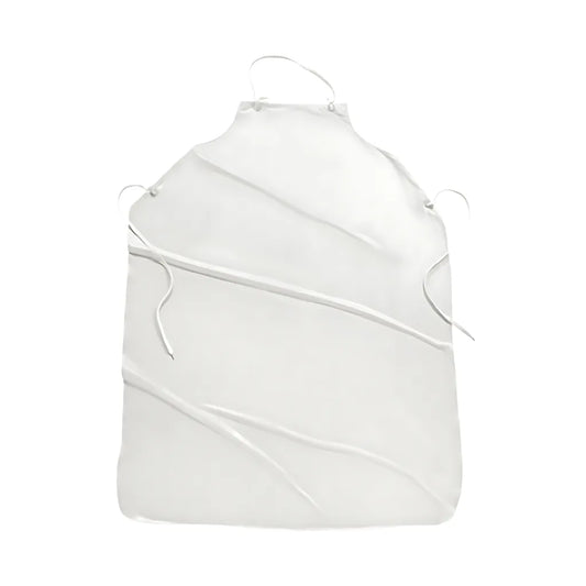 West Chester Upw-48 White Vinyl Apron - 8 Mil UPW-48-24684