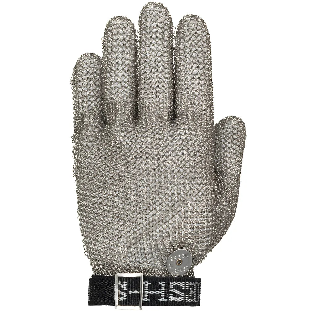 Us Mesh Usm-1105-L Stainless Steel Mesh Glove With Adjustable Strap - Wrist Length USM-1105-L-24690