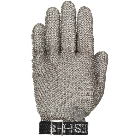 US Mesh USM-1105-XS Stainless Steel Mesh Glove with Adjustable Strap - Wrist Length