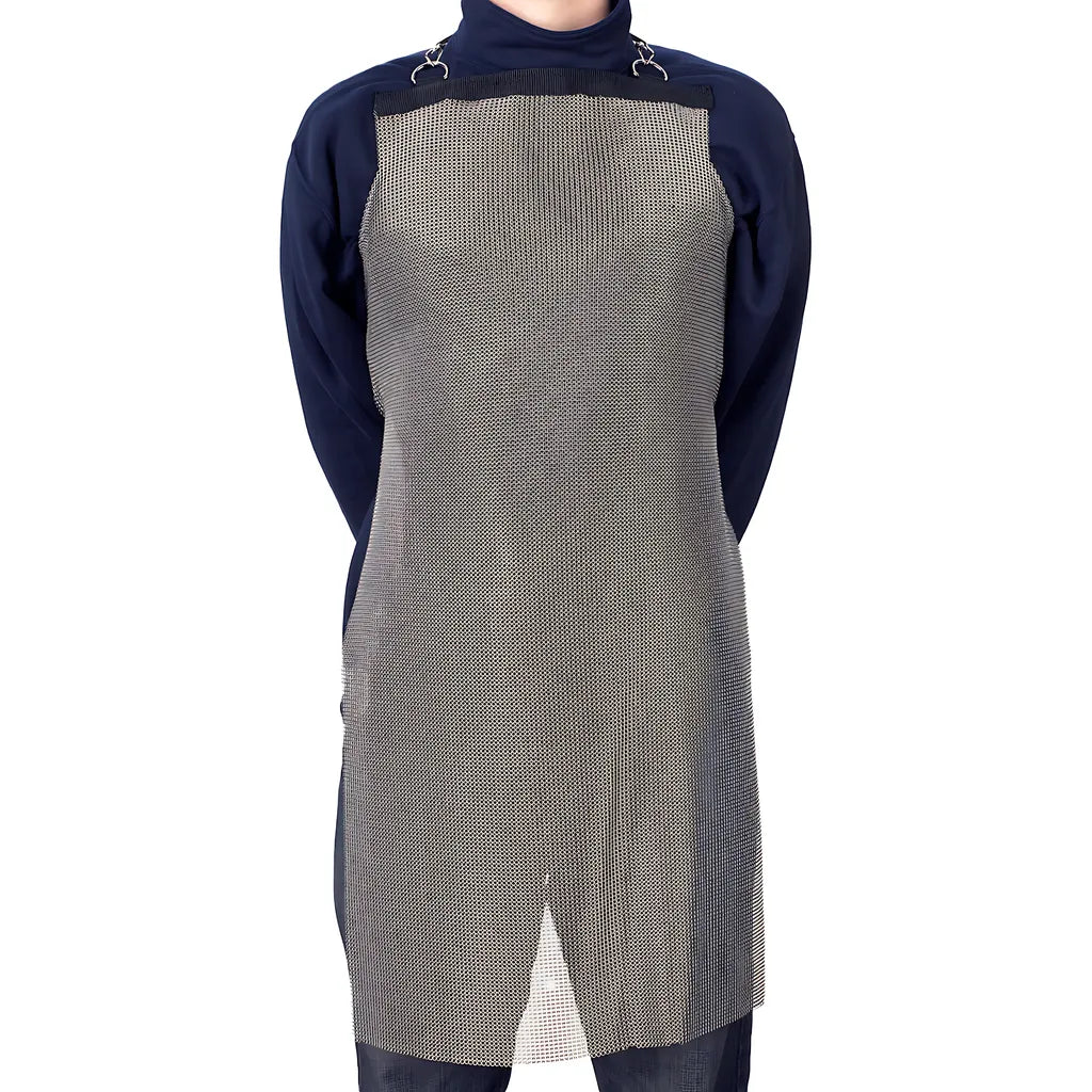 Us Mesh Usm-2100 Stainless Steel Mesh Apron With Adjustable Elastic Strap USM-2100-24755