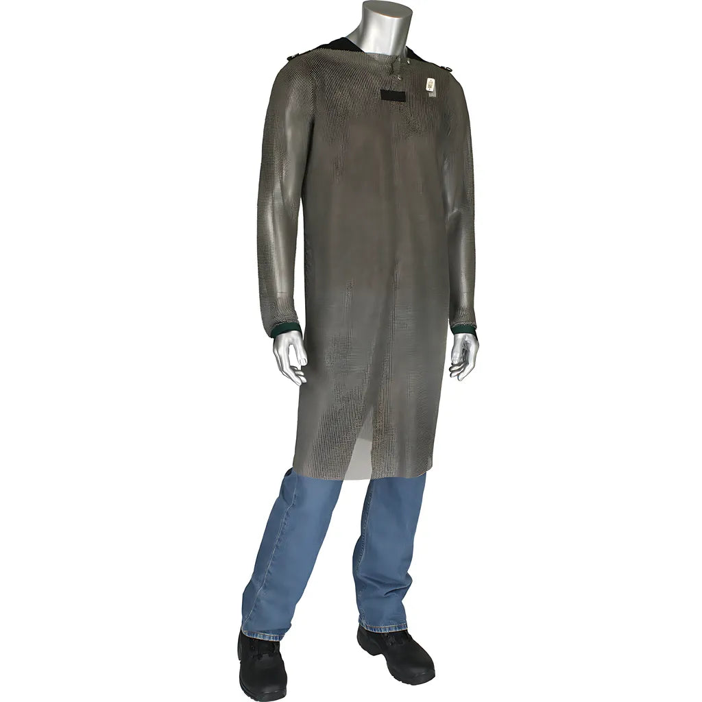 Us Mesh Usm-4300L-M Stainless Steel Mesh Full Body Tunic With Sleeves USM-4300L-M-24771