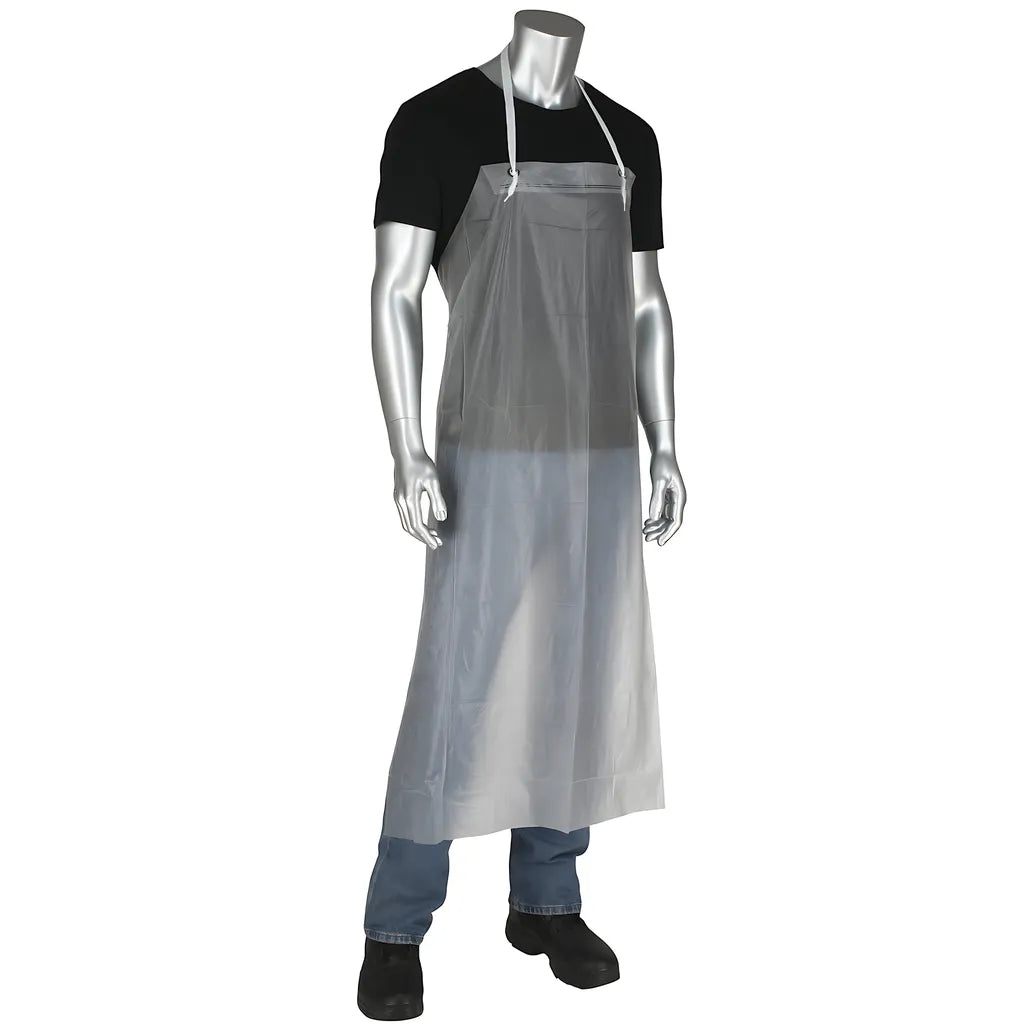 West Chester Uuc-45 Clear Vinyl Apron - 6 Mil UUC-45-24808