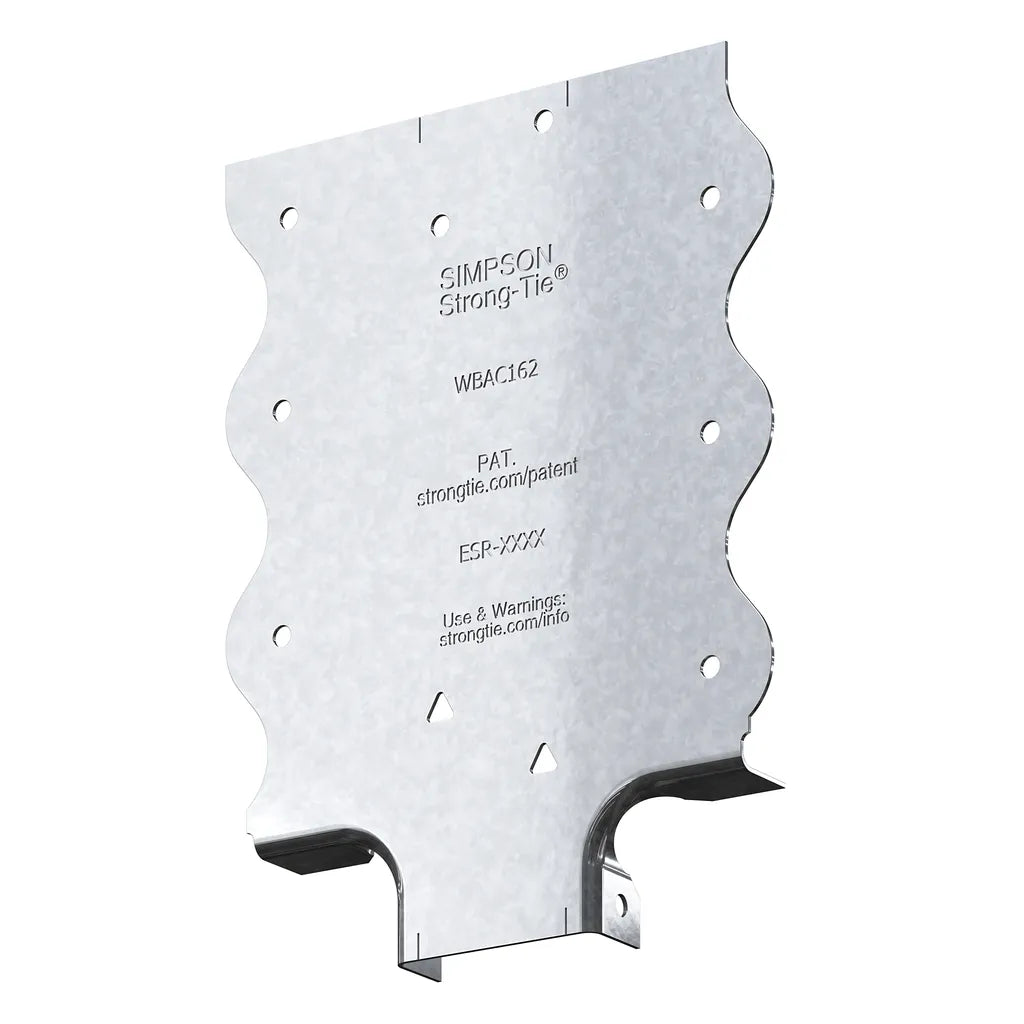 Wbac Wood Backing Steel Connector For 1-1/4 In. To 1-5/8 In. Flange (50-Qty)-WBAC162-R50-SP5339-5728