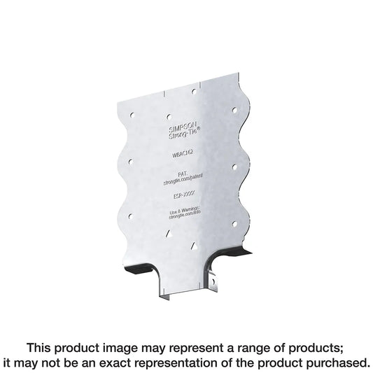 Wbac Wood Backing Steel Connector For 2 In. Flange (50-Qty)-WBAC200-R50-SP4903-5267