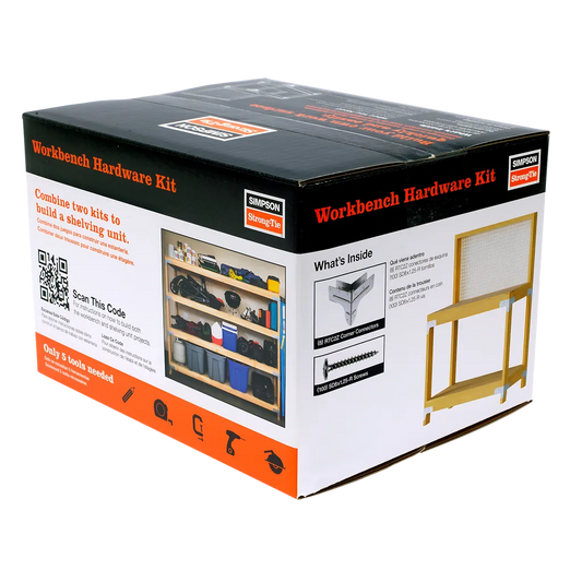 Wbsk Workbench And Shelving Hardware Kit-WBSK-SP2464-2697