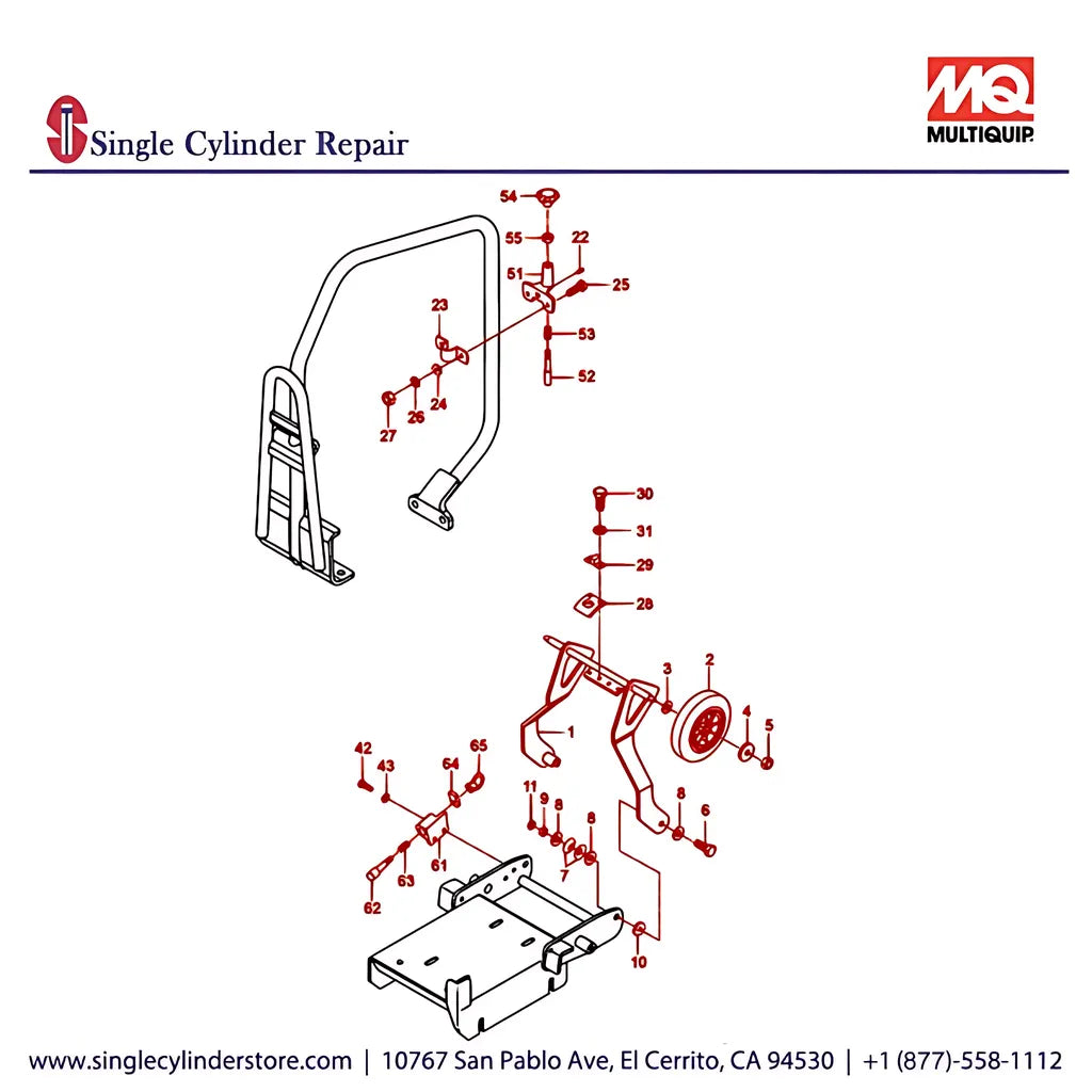 Wheel Kit For Mvce64 WHLE64-2651