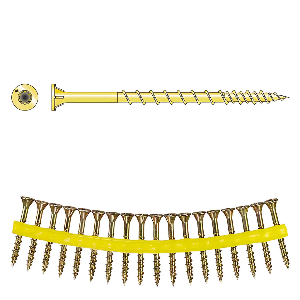 Strong-Drive® Wsvf Subfloor Screw (Collated) - #9 X 3 In. T25, Gray (1000-Qty)-WSVF3S-SP5266-5649