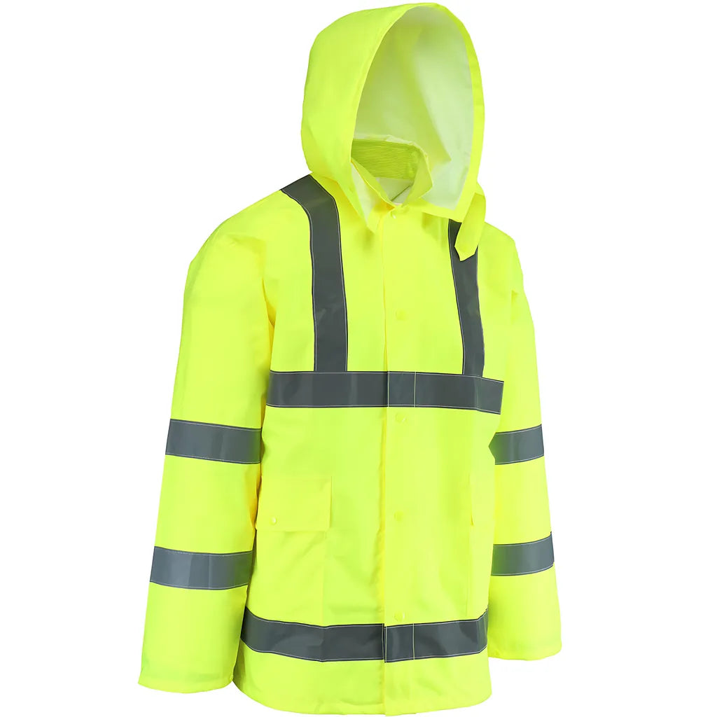 West Chester Ww4033J/2Xl Ansi Type R Class 3 Waterproof Jacket WW4033J2XL-24860