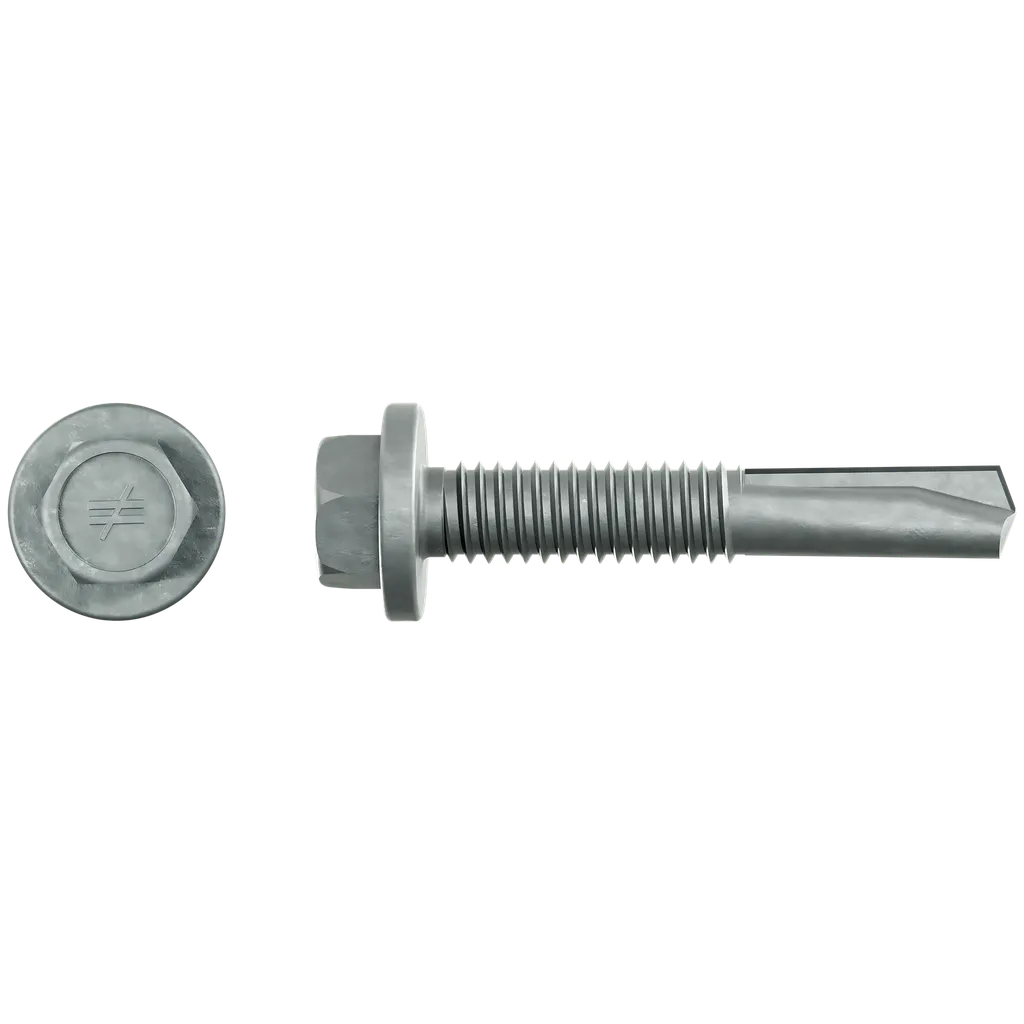 Strong-Drive® Xm Medium-Head Metal Screw (Collated) - #12 X 1-1/4 In. 5/16 Hex (1500-Qty)-XMQ114S1224-SP7903-8425