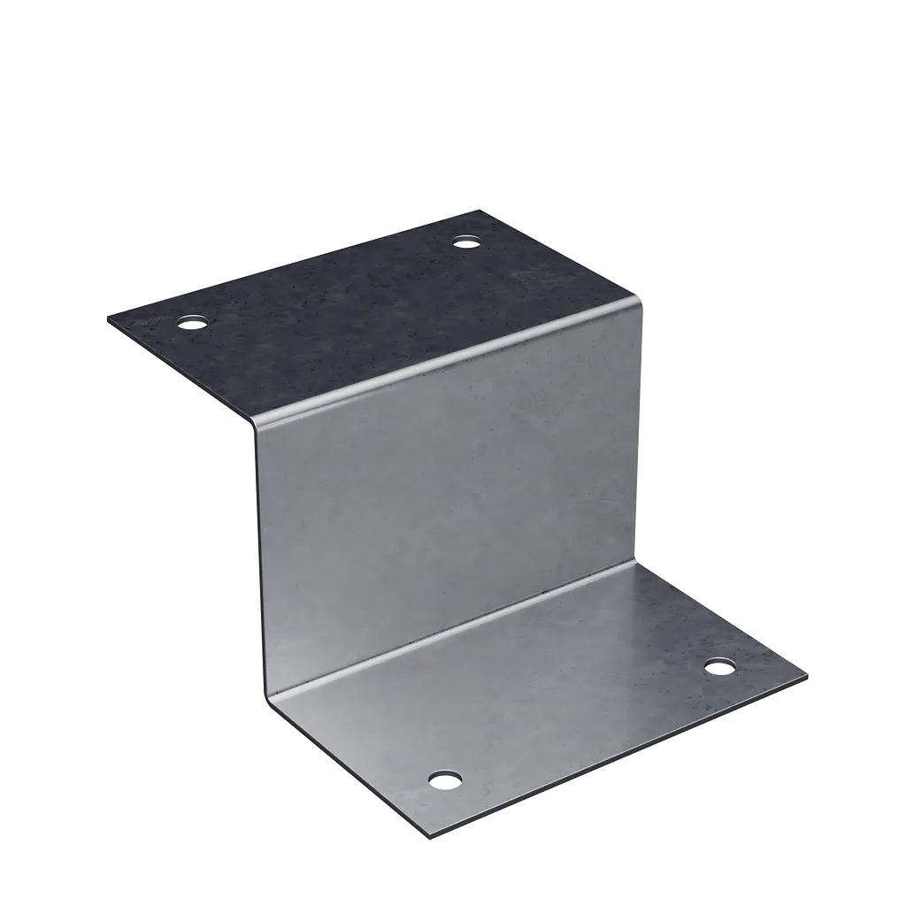 2-5/16 In. X 1-1/2 In. 20-Gauge Galvanized Z Clip-Z2-SP2684-2932