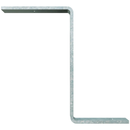 1-1/2 In. X 3-1/2 In. 12-Gauge Galvanized Z Clip (Pack Of 100)-Z4-SP7843-8360