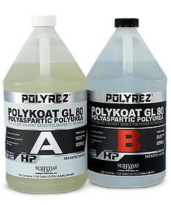 PolyKoat GL 80 Slow Cure 2 Quart Kit