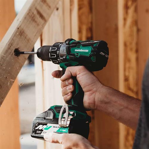 36V Cordless Hammer Drill Kit with Batteries and Charger