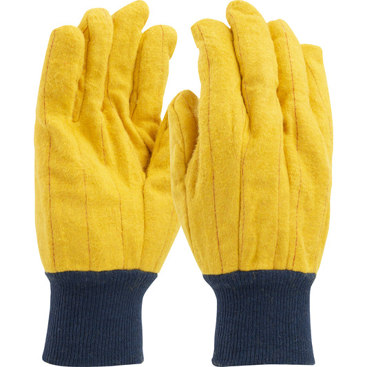 West Chester FM18KWK Regular Grade Chore Glove with Double Layer Palm, Single Layer Back and Nap-Out Finish - Knit Wrist
