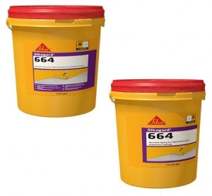 Sikagard 664 - pigmented mechanical room epoxy coating