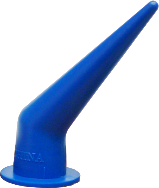 BENT BLUE PLASTIC CONE FOR MODEL 620AL