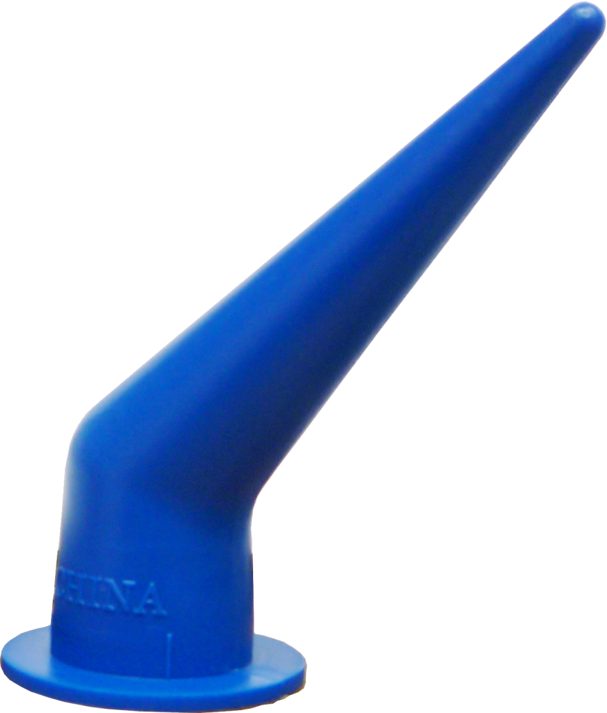 BENT BLUE PLASTIC CONE FOR MODEL 620AL