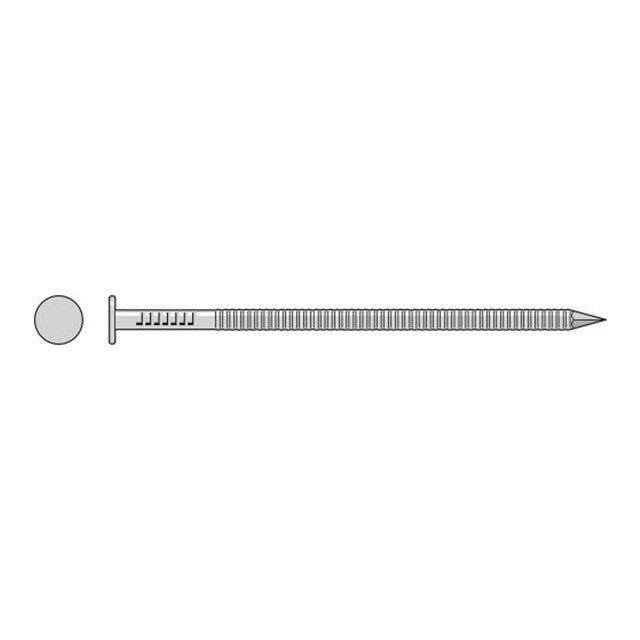 Common Nail, Annular Ring Shank - 2-1/2 in. x .131 in. Type 316 Stainless Steel (1 lb.) (Pack of 10)