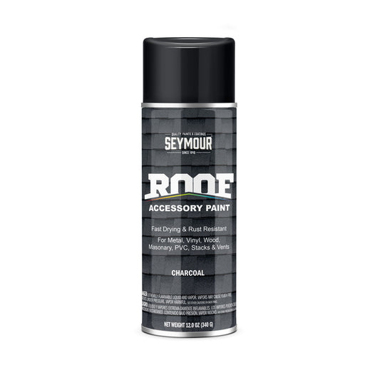 ROOF ACCESSORY PAINT CHARCOAL 16 OZ CAN