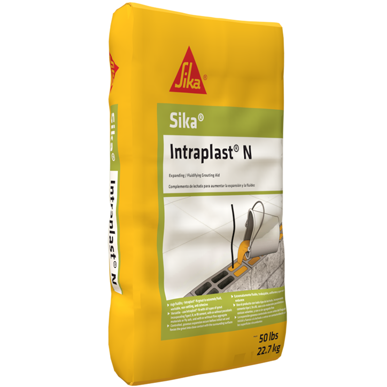 Intraplast N - Blend of expanding, fluidifying and water-reducing agents for Portland cement grouts