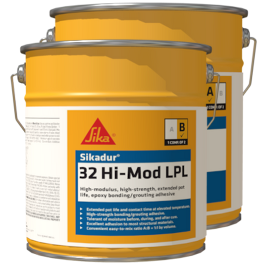 Sikadur 32, Hi-Mod LPL - High Modulus, high strength epoxy bonding agent with a Long Pot Life