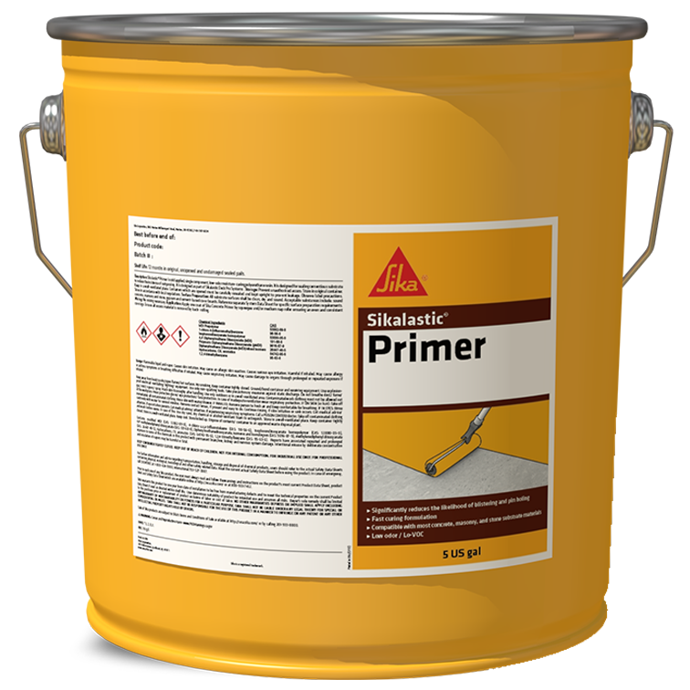 Sikalastic Primer - 1 Component PU primer, fast curing 30 - 50 min, 72 h overcoat window