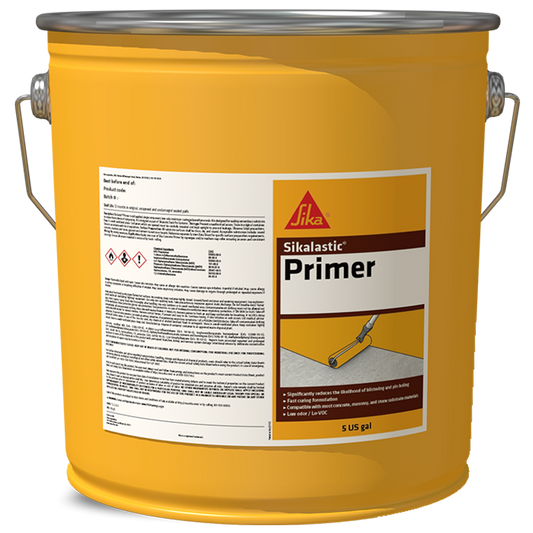 Sikalastic Primer - 1 Component PU primer, fast curing 30 - 50 min, 72 h overcoat window